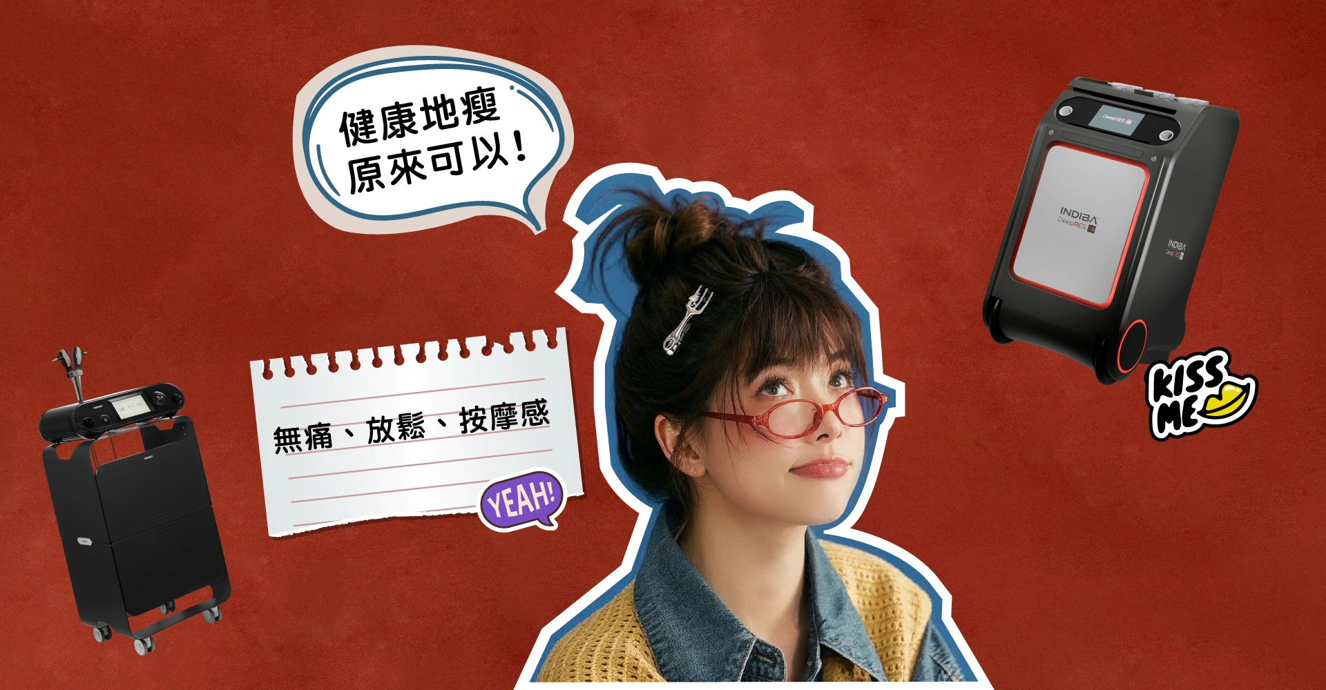 indiba deep res6 & indiba ia pro max